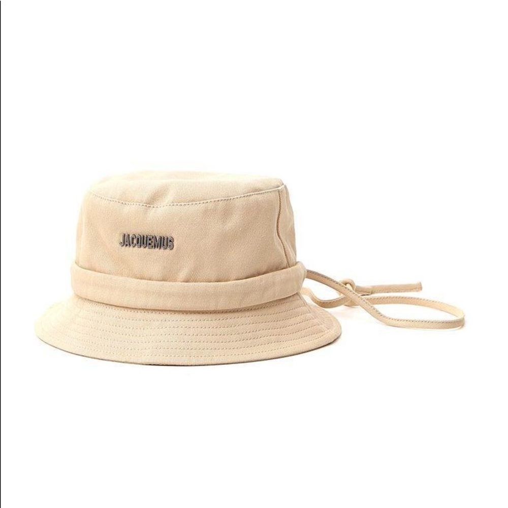 🔥SOLD Jacquemus Le Bob Bucket Hat Beige Beige